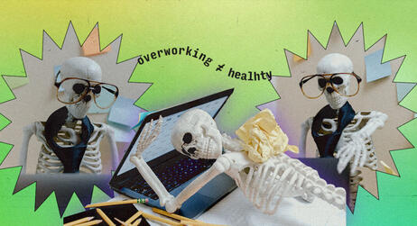 Overworking is not a healthy way to grieve